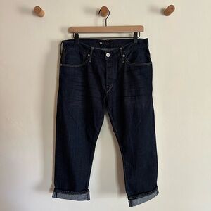 3x1 Selvedge Deep Indigo Relaxed Jeans